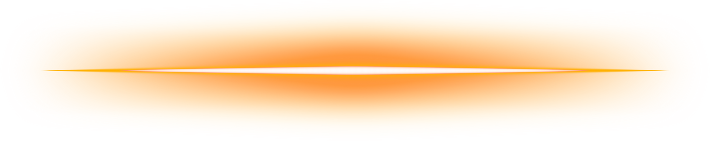 Glowing Orange Neon Line