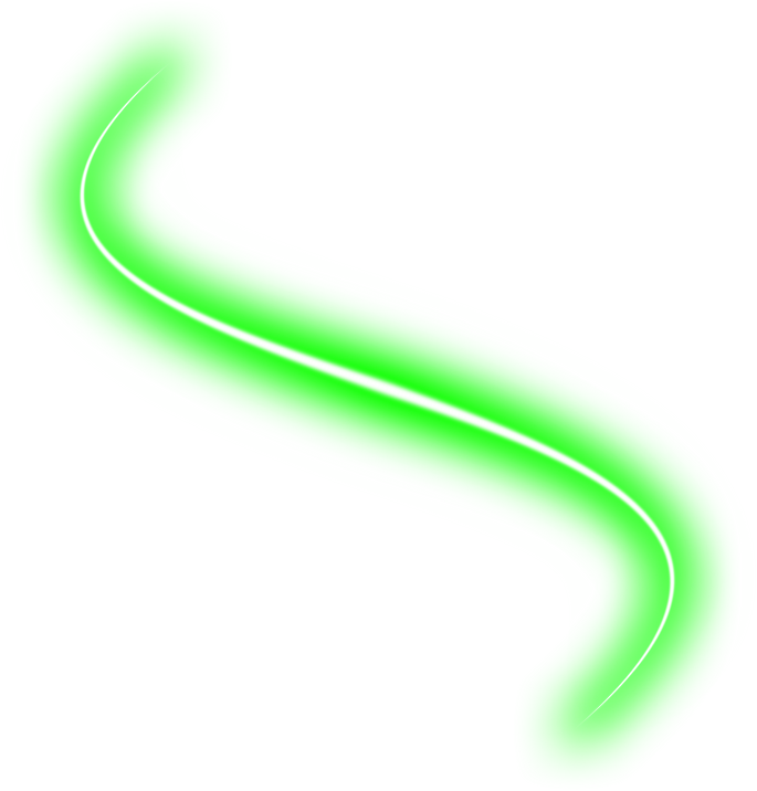 Green Neon Swirl