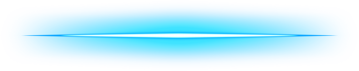 Glowing Blue Neon Line