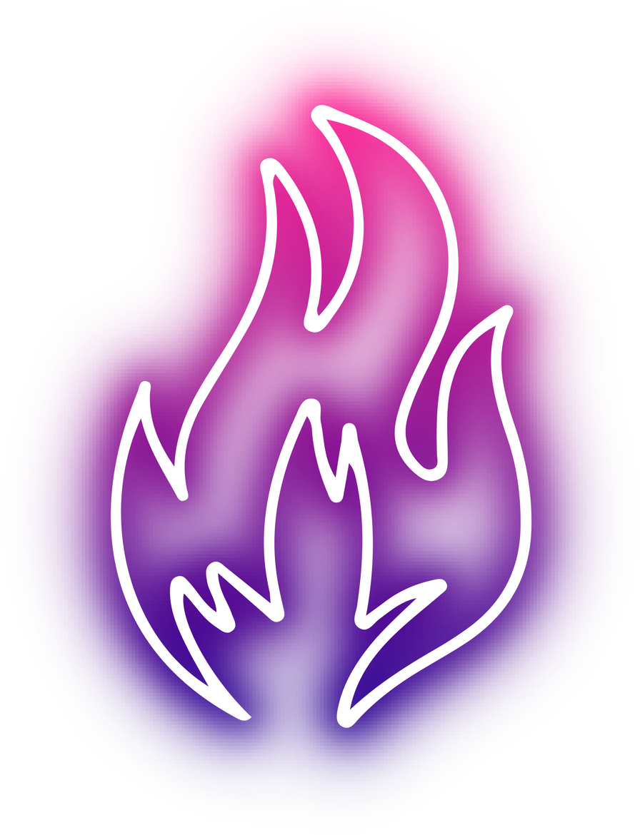 Collection of Flame neon